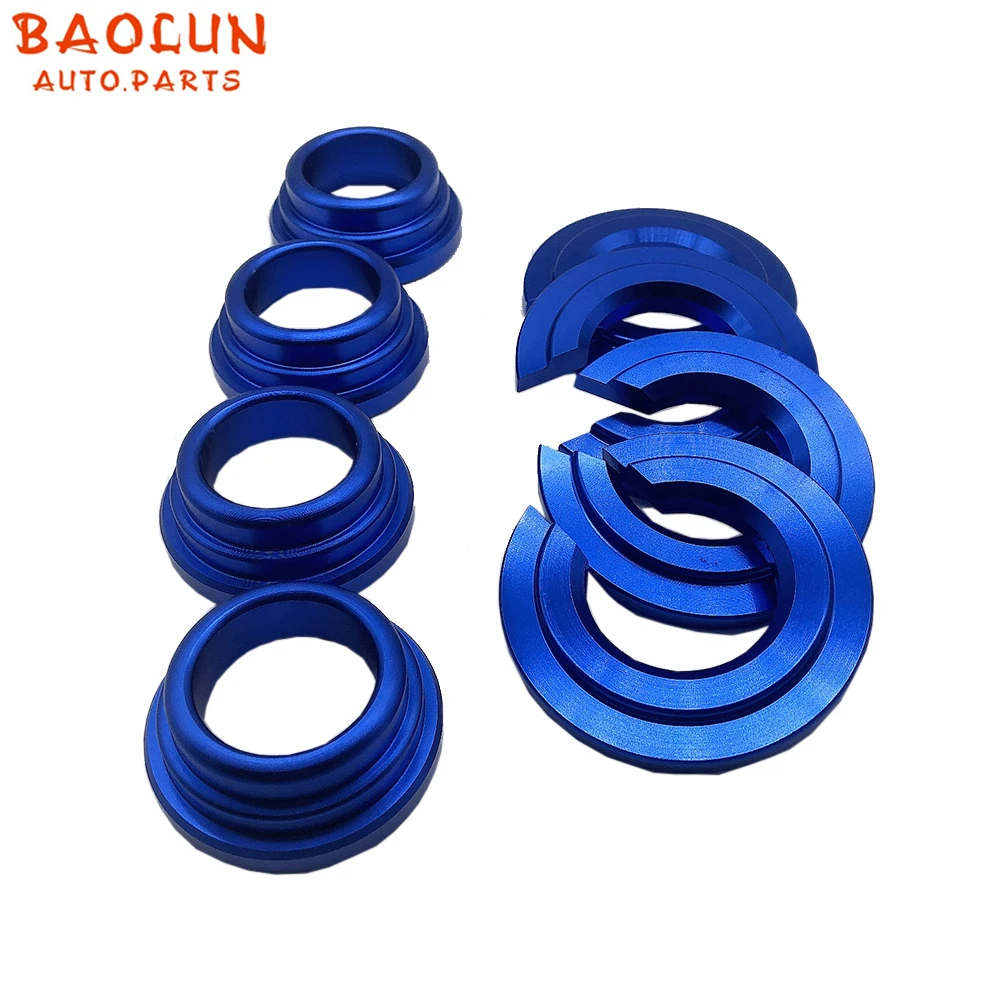 

BAOLUN Aluminum Bushing Collars Set For Nissan S13 S14 240SX SILVIA Z32 Subframe Bushing Collars Set