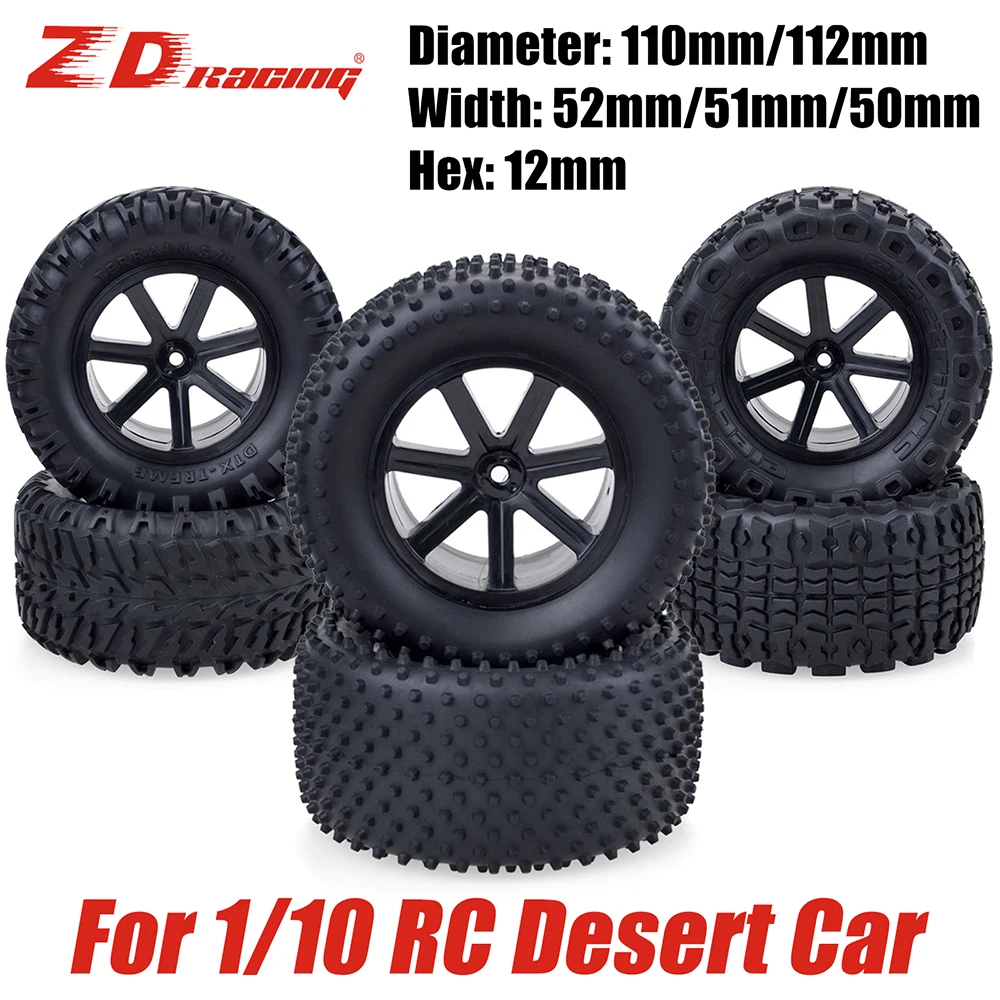 ZD Racing RC Desert Wheels and Tires 1/10 Scale 12mm Hex for Corally Kyosho Ultima Hobao ABSIMA HPI HIMOTO DREKKER RC Car Wheel
ZD Racing RC Desert Wheels and Tires 1/10 Scale 12mm Hex for Corally Kyosho Ultima Hobao ABSIMA HPI HIMOTO DREKKER RC Car Wheel