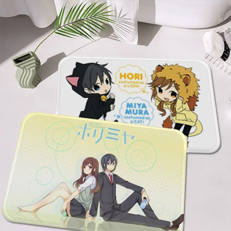 Horimiya Bathroom Mat Anti-slip Absorb Water Long Strip Cushion Bedroon Mat Bedside Mats
Horimiya Bathroom Mat Anti-slip Absorb Water Long Strip Cushion Bedroon Mat Bedside Mats