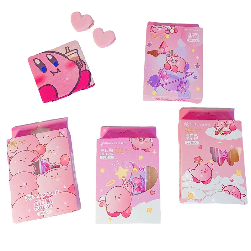 Kirby Non-Woven Fabric Band-Aid Child Cartoon Girl Hemostatic Band-Aid Cute Kawaii Waterproof Breathable Portable Band-Aid
Kirby Non-Woven Fabric Band-Aid Child Cartoon Girl Hemostatic Band-Aid Cute Kawaii Waterproof Breathable Portable Band-Aid