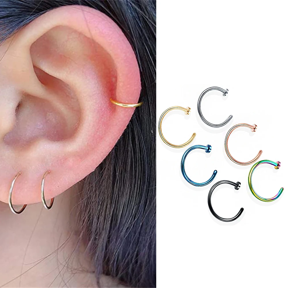 1pcs U Shaped Fake Nose Ring Hoop Septum Rings Stainless Steel Nose Piercing Fake Piercing Pircing Jewelry
1pcs U Shaped Fake Nose Ring Hoop Septum Rings Stainless Steel Nose Piercing Fake Piercing Pircing Jewelry