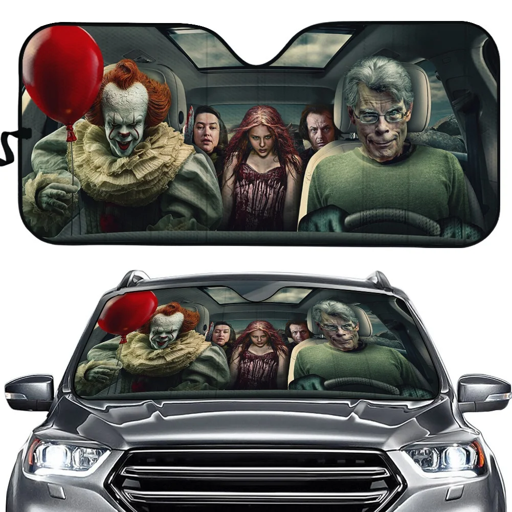 Horror Movie Killers Characters Jason Voorhees Freddy Krueger Michael Myers Windshield Auto Sun Protector Shade 2023
Horror Movie Killers Characters Jason Voorhees Freddy Krueger Michael Myers Windshield Auto Sun Protector Shade 2023