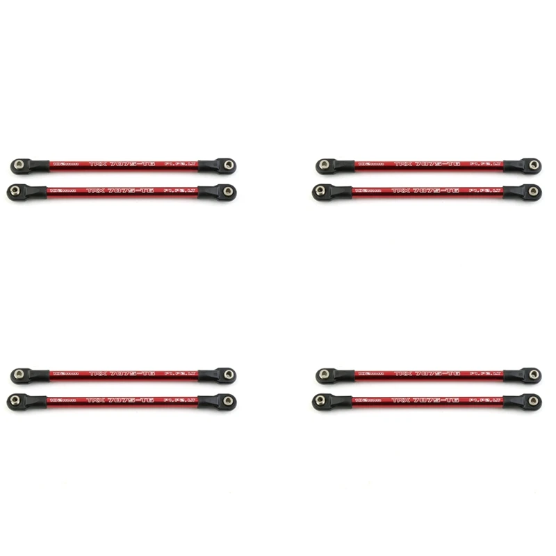 8Pcs Aluminum Pushrod Link Rod 5318X 5318 Red-Anodized For 1/10 Traxxas E-Revo Summit Revo RC Car Upgrade Parts
8Pcs Aluminum Pushrod Link Rod 5318X 5318 Red-Anodized For 1/10 Traxxas E-Revo Summit Revo RC Car Upgrade Parts