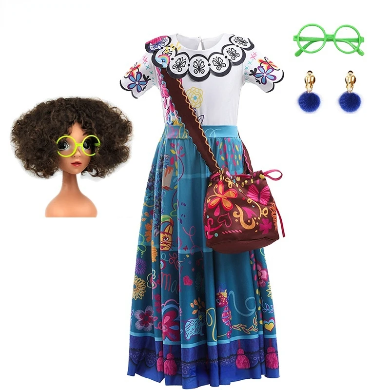Mirabel Cosplay Costumes Encanto Fancy Princess Dresses Children Birthday Carnival Party Clothing Kids Clothes Isabela Dress Up
Mirabel Cosplay Costumes Encanto Fancy Princess Dresses Children Birthday Carnival Party Clothing Kids Clothes Isabela Dress Up