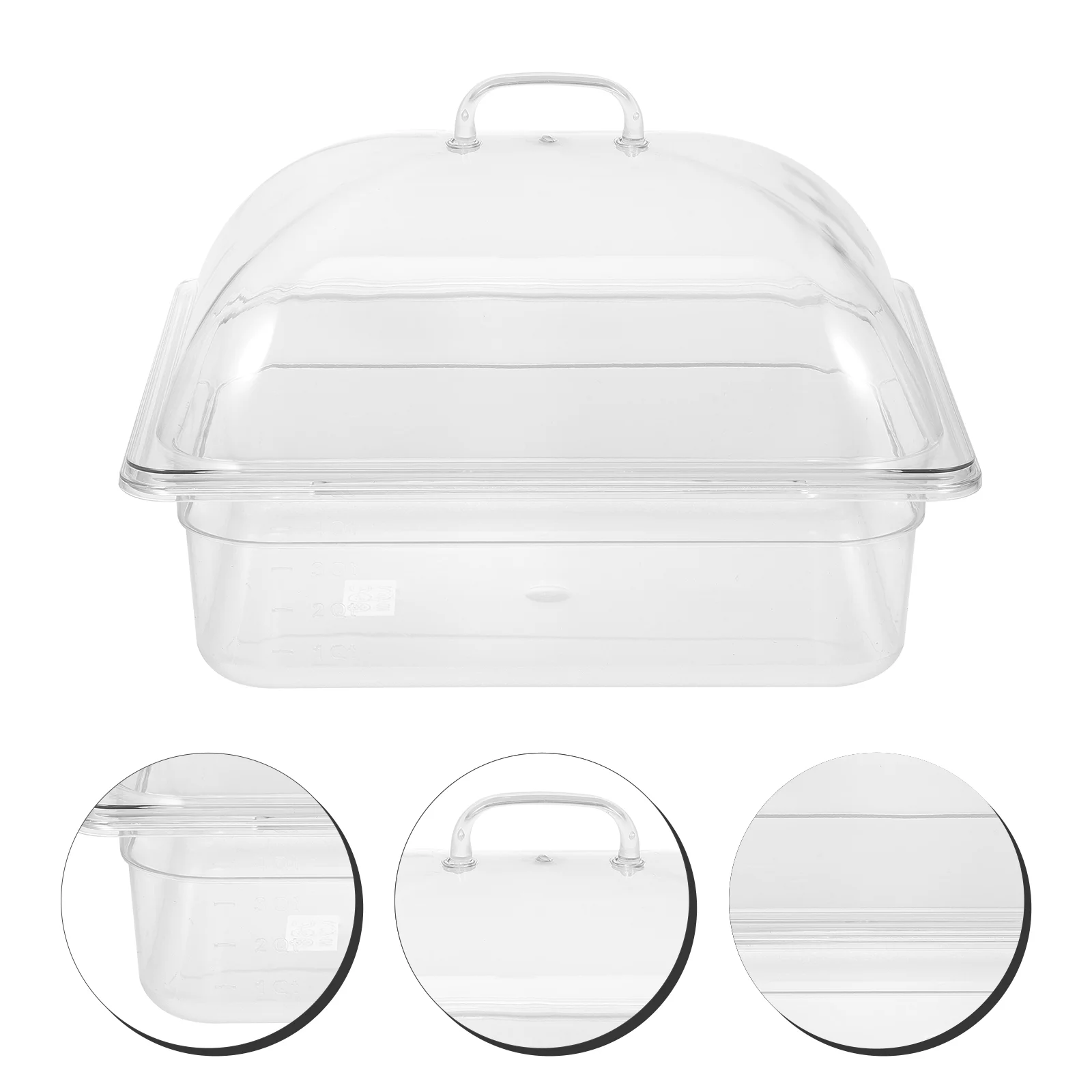 Covered Food Tray Steak Plate Salad Containers Lids Multi-purpose Storage Clear Fruit Travel Vegetable
Covered Food Tray Steak Plate Salad Containers Lids Multi-purpose Storage Clear Fruit Travel Vegetable