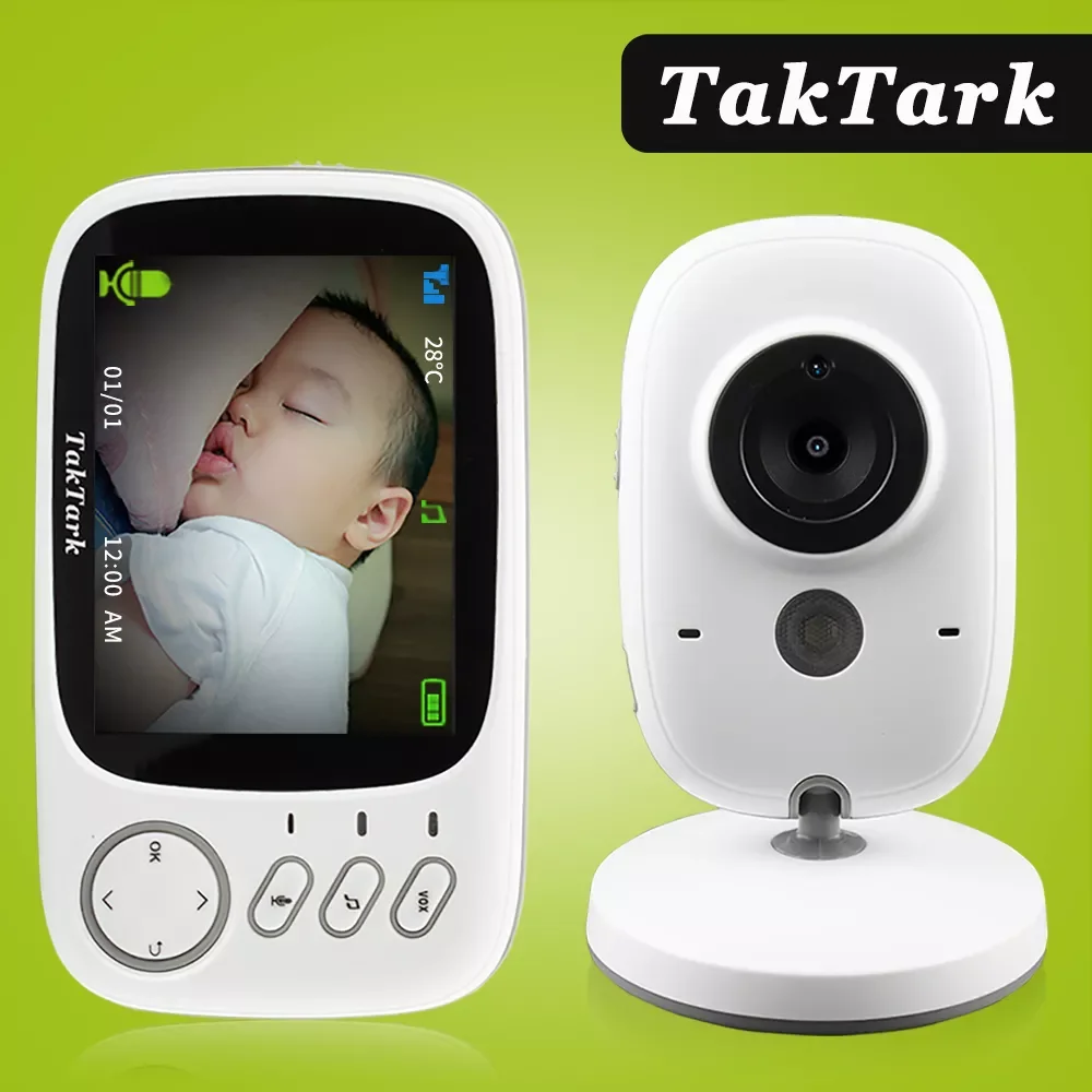 NEW2023 TakTark 3.2 inch Wireless Video Color Baby Monitor portable Baby Nanny Security Camera IR LED Night Vision intercom
NEW2023 TakTark 3.2 inch Wireless Video Color Baby Monitor portable Baby Nanny Security Camera IR LED Night Vision intercom