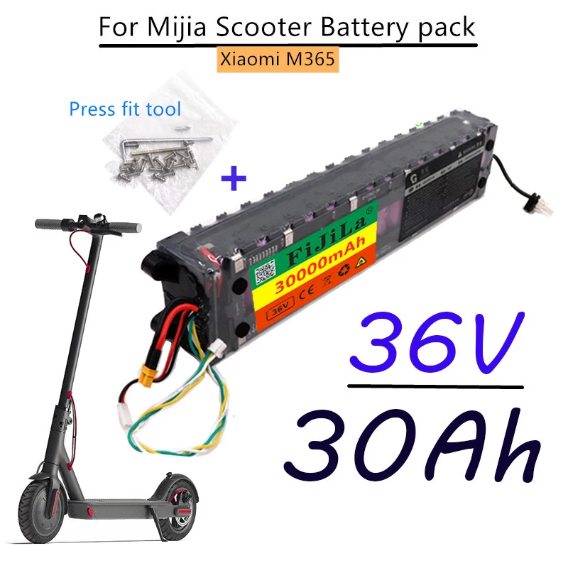 100% new original 36V 30Ah battery For Xiaomi M365 M365 Pro Special battery pack 36V battery 30000mAh Riding
100% new original 36V 30Ah battery For Xiaomi M365 M365 Pro Special battery pack 36V battery 30000mAh Riding