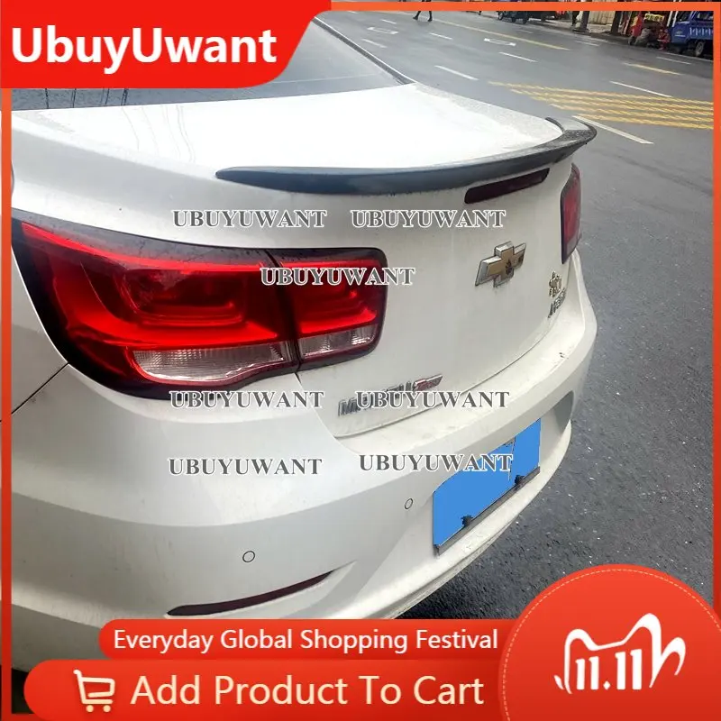 Спойлер для Chevrolet Malibu 2016-2019 лет, глянцевые аксессуары из углеродного волокна для заднего крыла, автомобильный спойлер
Спойлер для Chevrolet Malibu 2016-2019 лет, глянцевые аксессуары из углеродного волокна для заднего крыла, автомобильный спойлер
