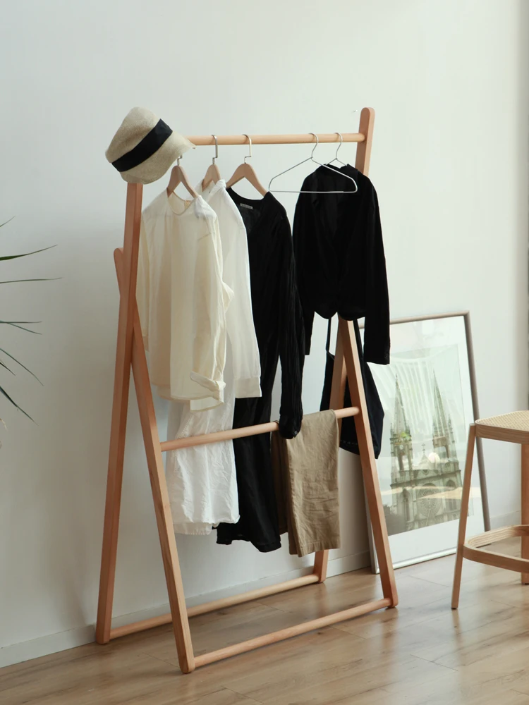 zqFloor Coat Rack Bedroom Hallway Solid Wood Hanger Beech Nordic and Japanese Style Simple Clothes Hanger
zqFloor Coat Rack Bedroom Hallway Solid Wood Hanger Beech Nordic and Japanese Style Simple Clothes Hanger