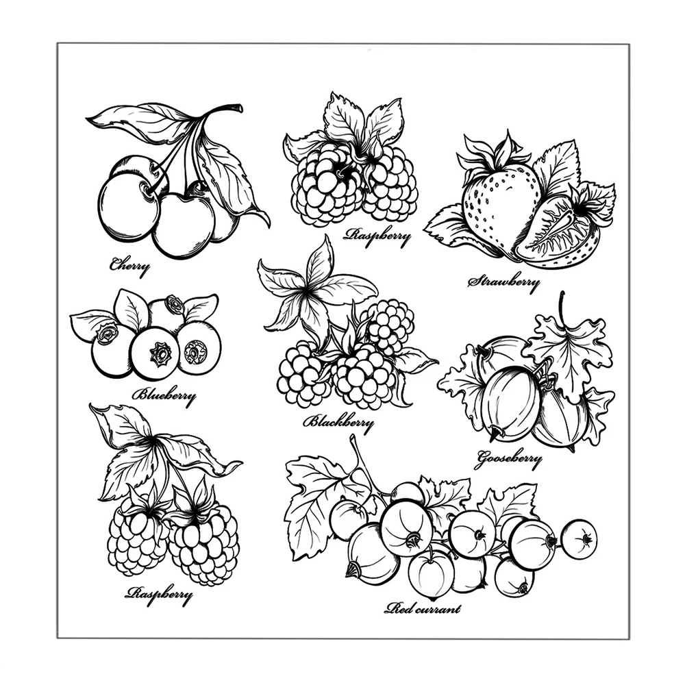 Various Fruits Transparent Clear Silicone Stamps Seal for DIY Scrapbooking Photo Album Decorative Clear Stamps 14*14cm
Various Fruits Transparent Clear Silicone Stamps Seal for DIY Scrapbooking Photo Album Decorative Clear Stamps 14*14cm