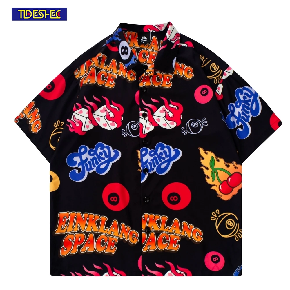 Men Summer Shirts Hawaiian Graphic Printed Shirt Harajuku 2022 Summer Short Sleeve Hip Hop Streetwear Tops Tees Beach Shirt
Men Summer Shirts Hawaiian Graphic Printed Shirt Harajuku 2022 Summer Short Sleeve Hip Hop Streetwear Tops Tees Beach Shirt