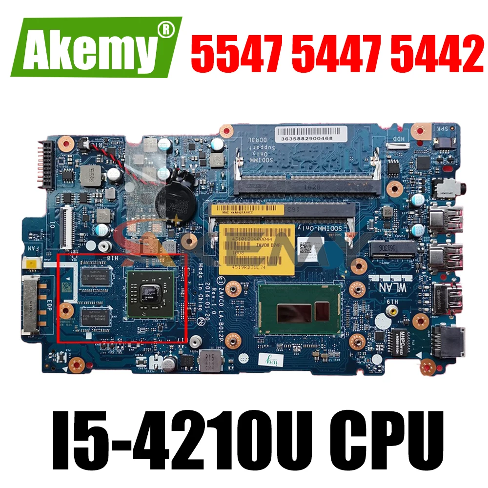 Внешняя Аккумуляторная батарея для Dell Inspiron 5547 5447 5442, материнская плата ноутбука LA-B012P 56DXP, материнская плата 100% протестирована
Внешняя Аккумуляторная батарея для Dell Inspiron 5547 5447 5442, материнская плата ноутбука LA-B012P 56DXP, материнская плата 100% протестирована