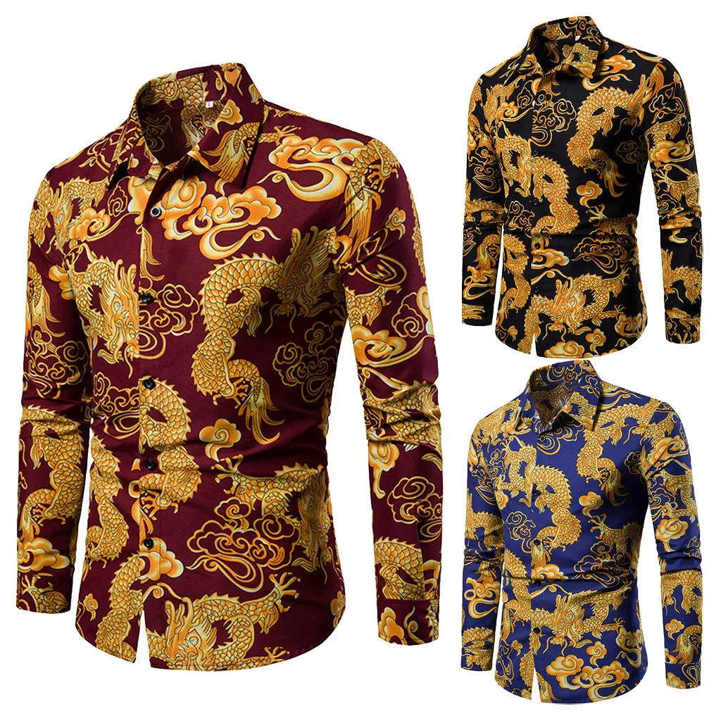 Stand Sleeve Collar Shirt And Summer Men's Spring Button Pattern Casual Long Men Shirts Casual Button down
Stand Sleeve Collar Shirt And Summer Men's Spring Button Pattern Casual Long Men Shirts Casual Button down