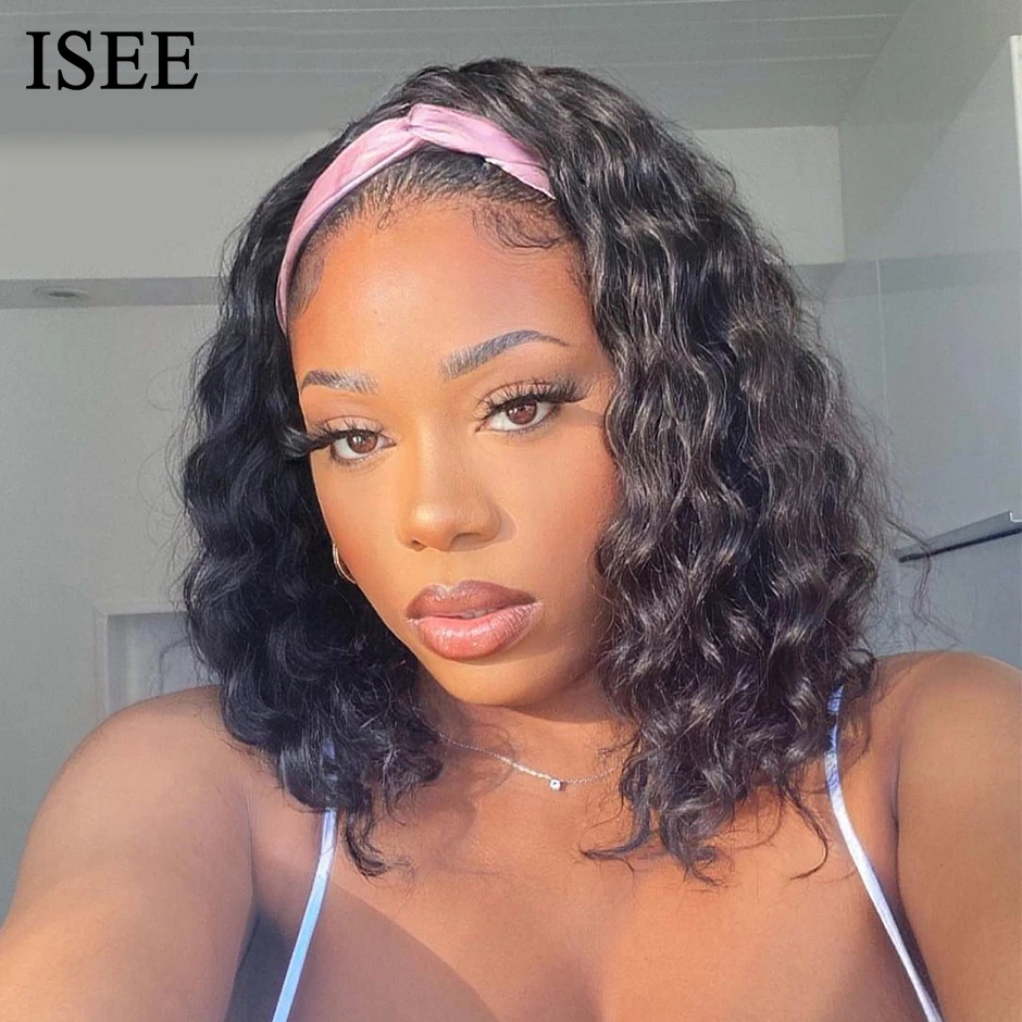 ISEE Water Wave Headband Bob Wig For Women 180% Brazilian Water Wave Human Hair Wigs Ful Machine Made Deep Curly Headband Wigs
ISEE Water Wave Headband Bob Wig For Women 180% Brazilian Water Wave Human Hair Wigs Ful Machine Made Deep Curly Headband Wigs