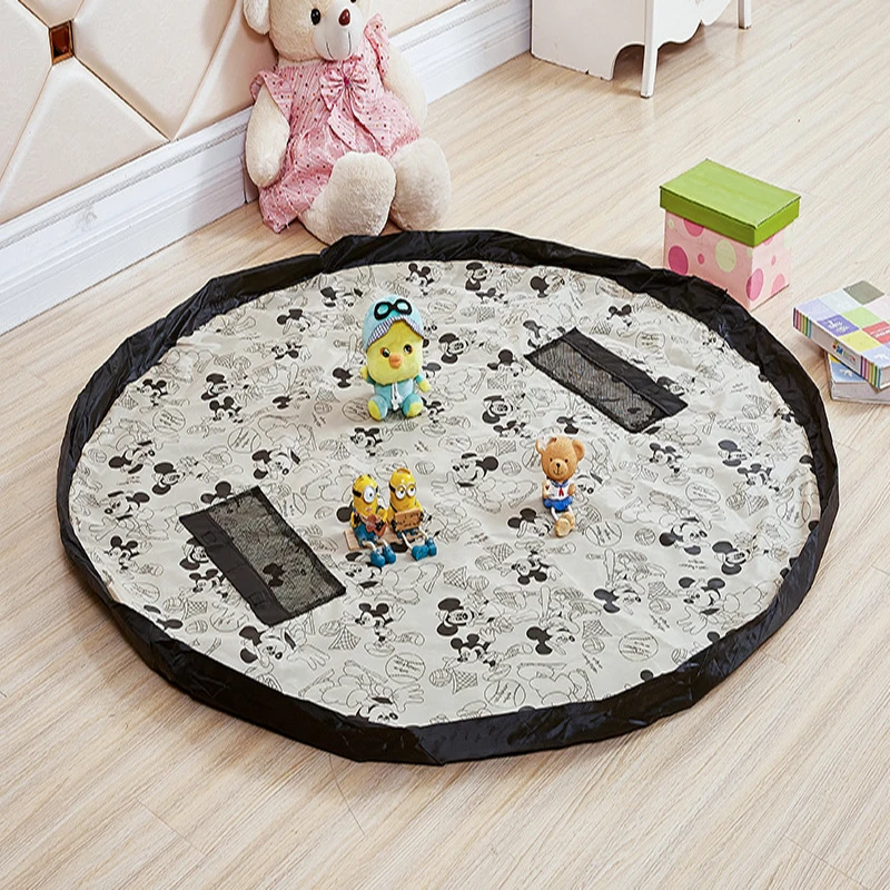 Double layer Oxford cloth baby toy fast storage bag large waterproof portable beam mouth building block finishing toy mat
Double layer Oxford cloth baby toy fast storage bag large waterproof portable beam mouth building block finishing toy mat