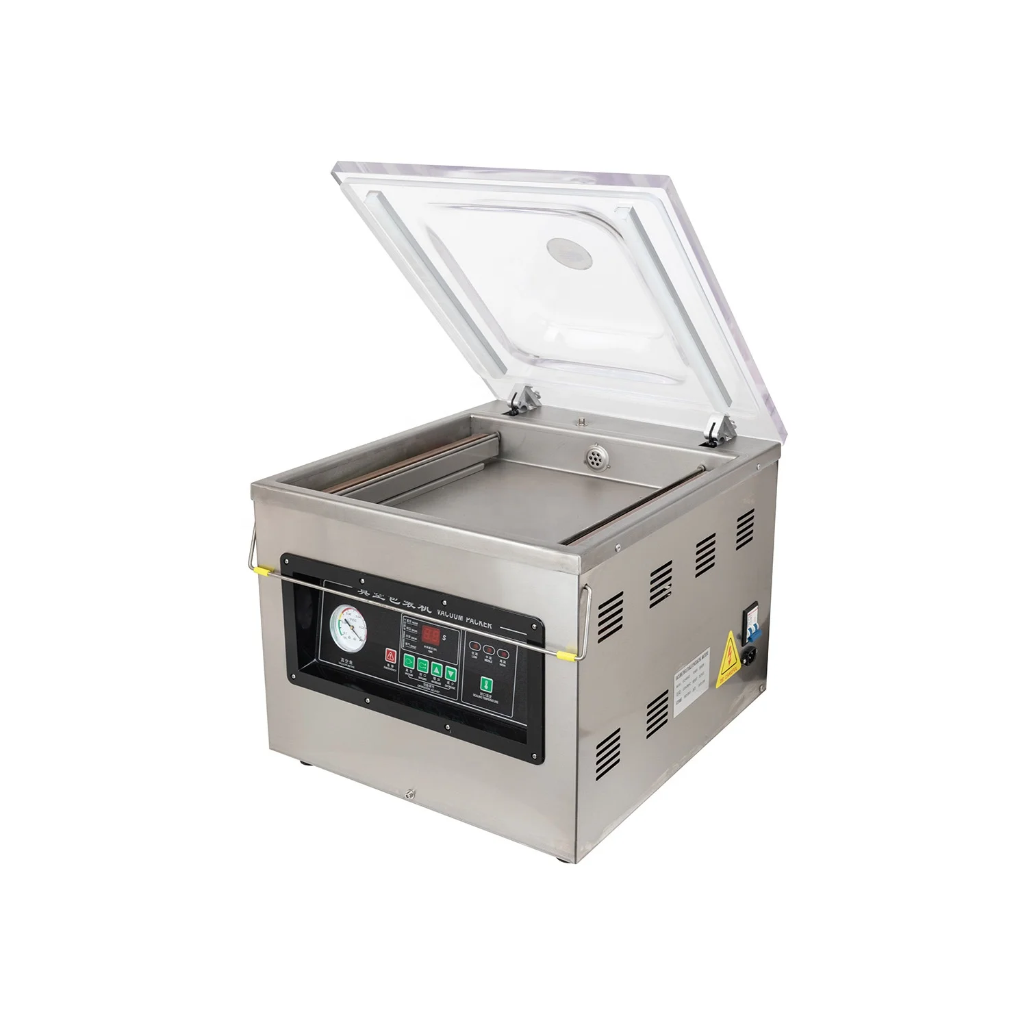 WANHE Factory Direct Sales DZ400 single chamber commercial meat vacuum sealer packing machine automatic vacuum pack machines
WANHE Factory Direct Sales DZ400 single chamber commercial meat vacuum sealer packing machine automatic vacuum pack machines