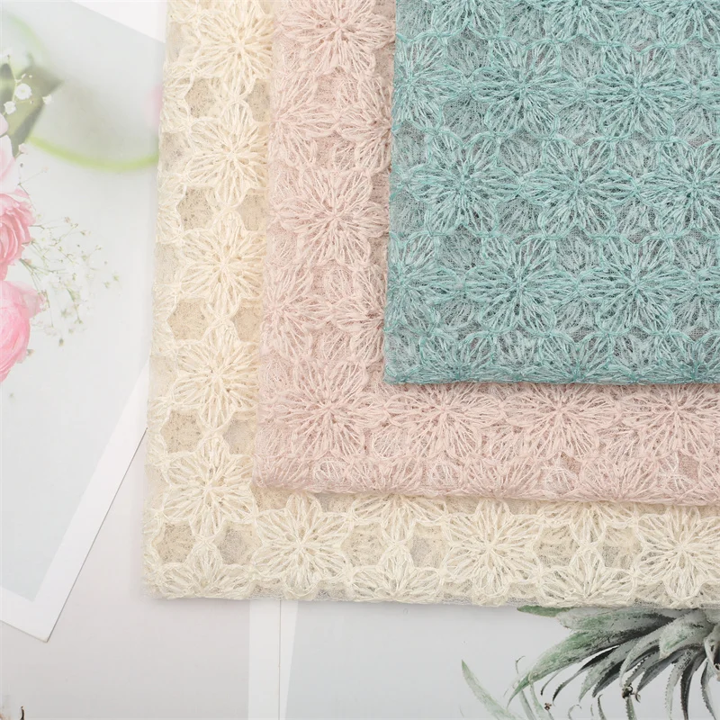 130cm Width Diamond Net Flower Embroidered Clothing Fabric Bag Pillow DIY Manual Materials
130cm Width Diamond Net Flower Embroidered Clothing Fabric Bag Pillow DIY Manual Materials