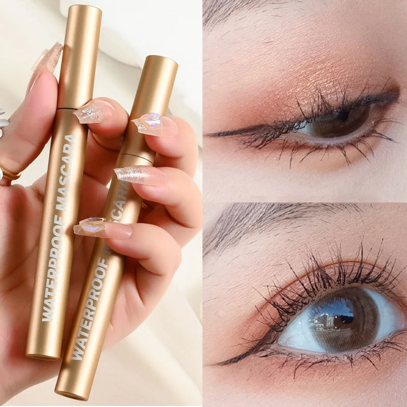 Ultra-fine Gold Tube Mascara Curling Thick Lengthening Eyelash Mascara Waterproof Brown Color Natural Curl Eye Makeup Cosmetics
Ultra-fine Gold Tube Mascara Curling Thick Lengthening Eyelash Mascara Waterproof Brown Color Natural Curl Eye Makeup Cosmetics