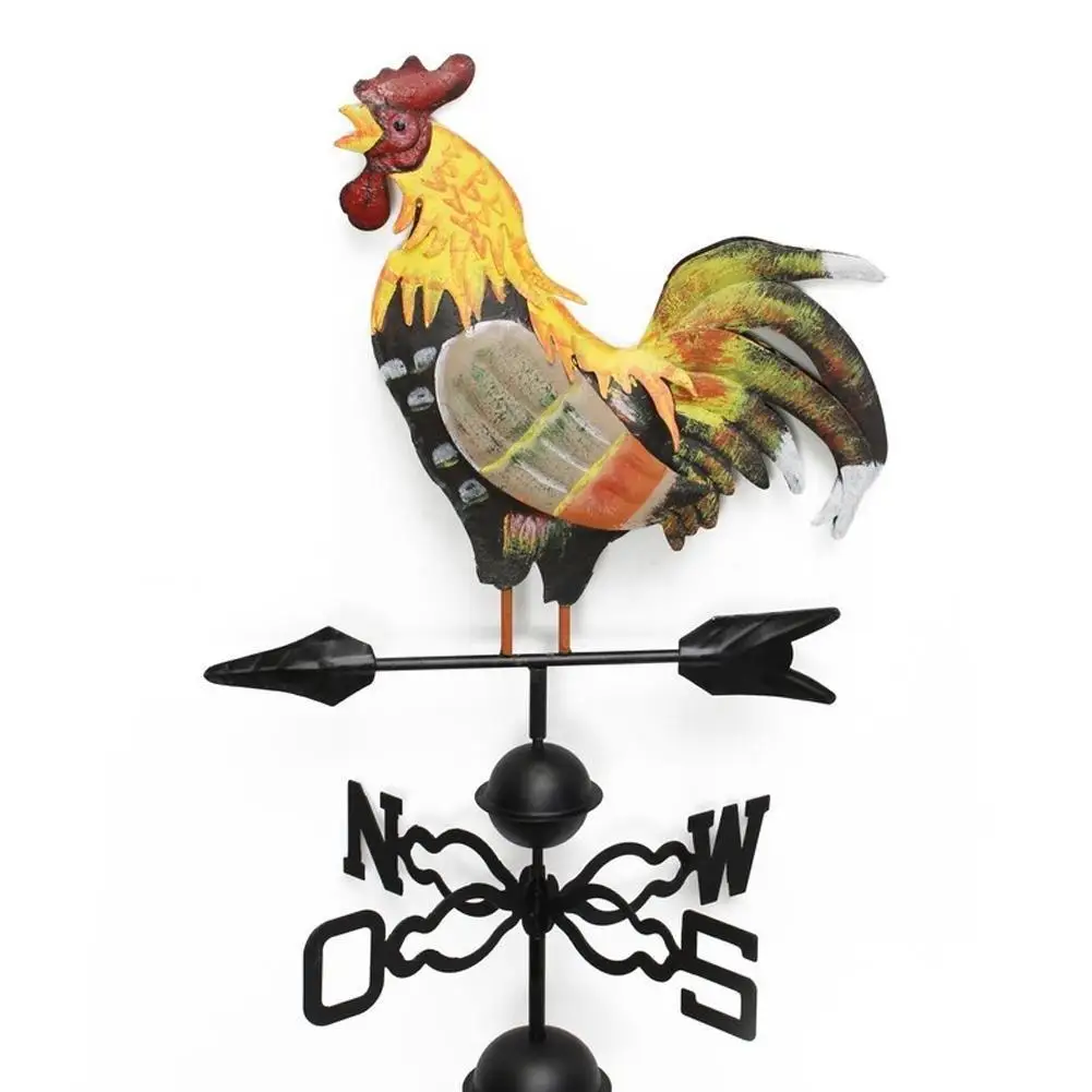 Colorful Cock Wind Direction Indicator Kit Outdoor Iron Rooster Decor Vane Bracket Design Garden Retro Weather Decor Craft O4j8
Colorful Cock Wind Direction Indicator Kit Outdoor Iron Rooster Decor Vane Bracket Design Garden Retro Weather Decor Craft O4j8