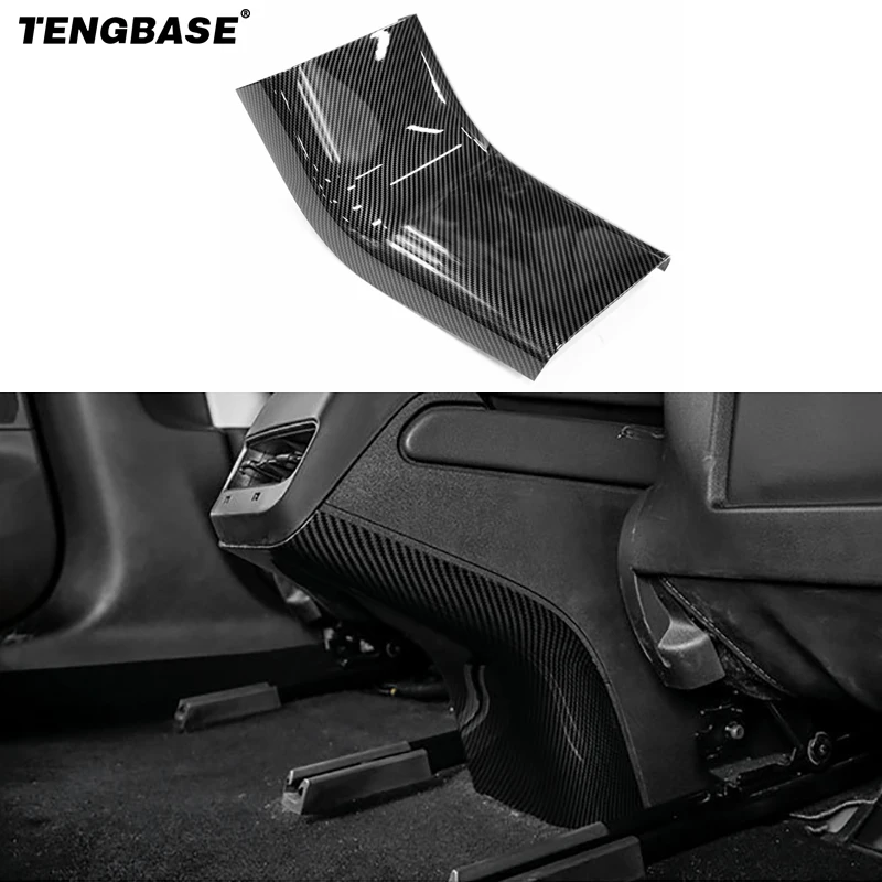 For Tesla Model 3 /Y Bright Carbon Fiber Car Rear Air Conditioner Vent Outlet Anti Kick Board Car Accessories Interior
For Tesla Model 3 /Y Bright Carbon Fiber Car Rear Air Conditioner Vent Outlet Anti Kick Board Car Accessories Interior