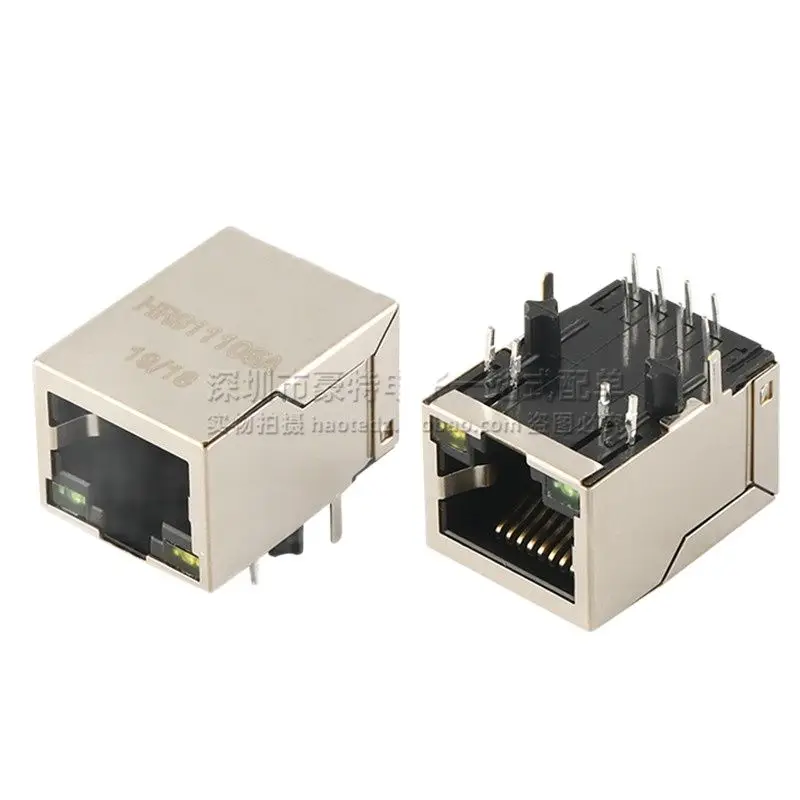 2 шт./HR911105 HR911105A RJ45 сетевой разъем со Светофильтром, сетевой трансформатор прямой выстрел
2 шт./HR911105 HR911105A RJ45 сетевой разъем со Светофильтром, сетевой трансформатор прямой выстрел
