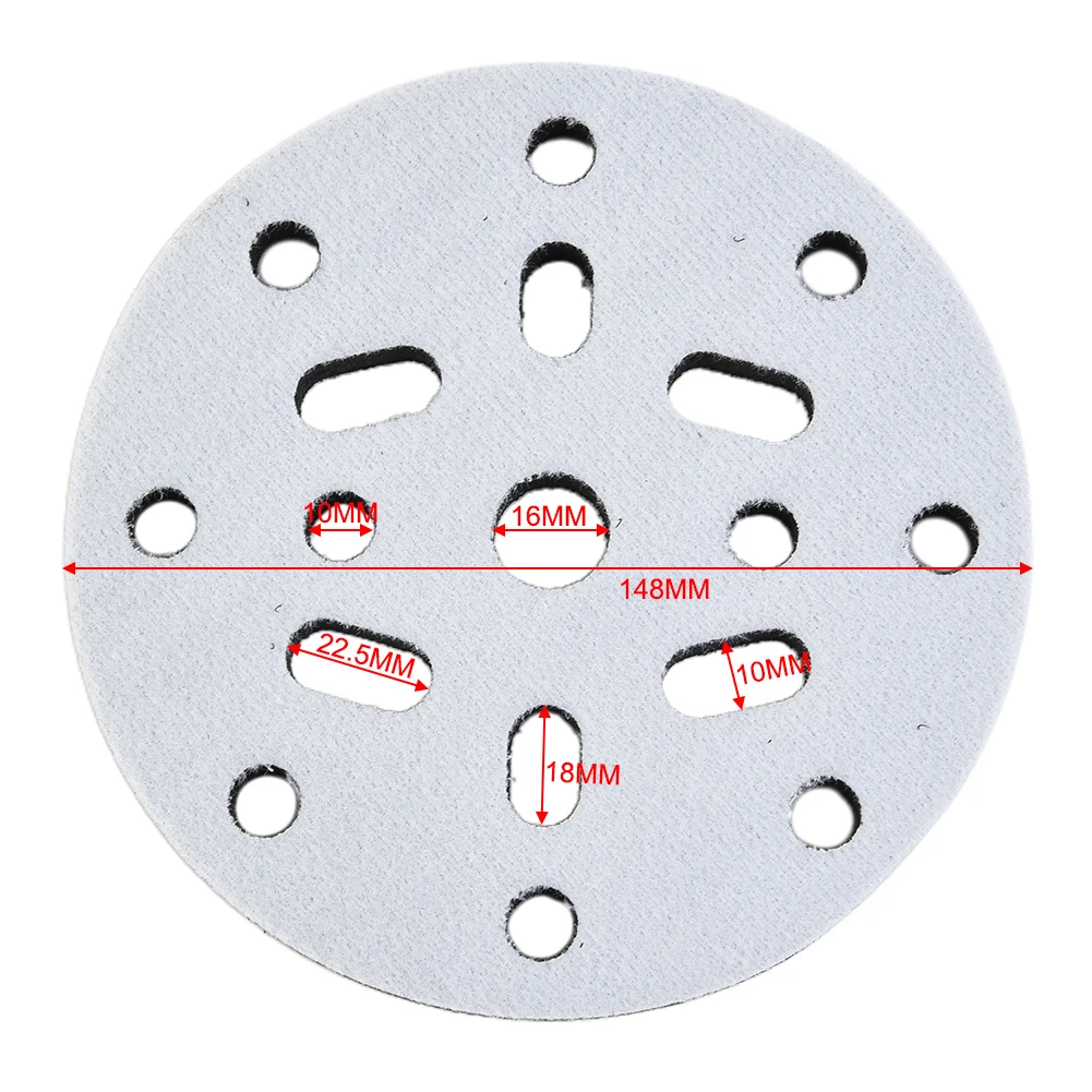 6 Inch 150mm Interface Pad Dry Mill Soft Joint Sponge Sandpaper Cushion 6-inch 17-hole Multi-function For Sanding Pads
6 Inch 150mm Interface Pad Dry Mill Soft Joint Sponge Sandpaper Cushion 6-inch 17-hole Multi-function For Sanding Pads