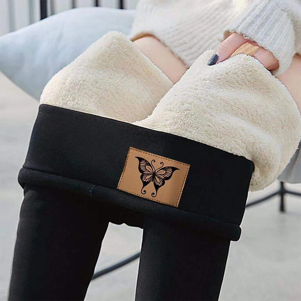 Winter Warm Sexy Leggings Women Thick Fleece Lined Blend Thermal Stretchy Pants High Stretch Waist Lamb Cashmere Tights A50
Winter Warm Sexy Leggings Women Thick Fleece Lined Blend Thermal Stretchy Pants High Stretch Waist Lamb Cashmere Tights A50