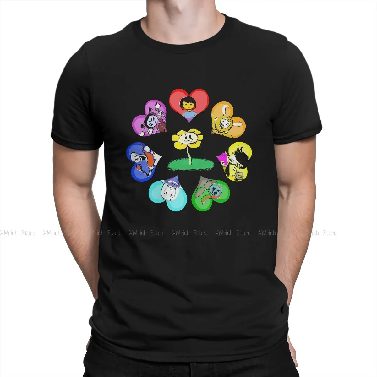 Cool Men T Shirt Undertale Frisk Toriel Sans Papyrus Game Crazy Tees Short Sleeve O Neck T-Shirt Cotton Unique Clothing
Cool Men T Shirt Undertale Frisk Toriel Sans Papyrus Game Crazy Tees Short Sleeve O Neck T-Shirt Cotton Unique Clothing