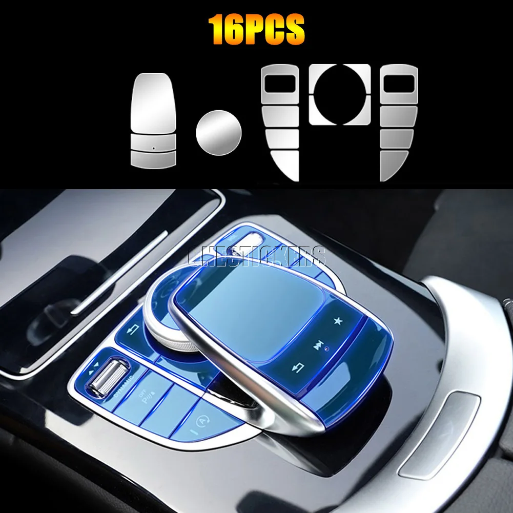 Для Mercedes Benz C E G V GLC Class W205 W213 X253 W463 W464 G500 Автомобильная центральная консоль Мультимедийная кнопка мыши Защитная пленка из ТПУ
Для Mercedes Benz C E G V GLC Class W205 W213 X253 W463 W464 G500 Автомобильная центральная консоль Мультимедийная кнопка мыши Защитная пленка из ТПУ