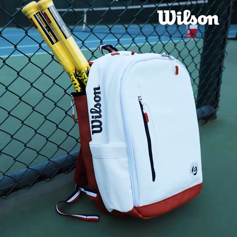 Wilson Tennis Bag Tour Travel Sports Bag Multifunctional Backpack Professional Tenis Rackets French Tennis Series For Outdoor
Wilson Tennis Bag Tour Travel Sports Bag Multifunctional Backpack Professional Tenis Rackets French Tennis Series For Outdoor