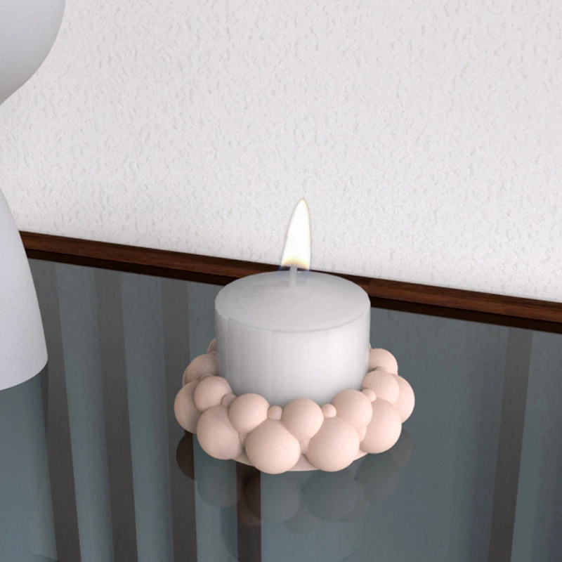 Concrete Candlestick Silicone mold Scented Candle Tray Creative Decoration Silicone mold Creative ball Design Storage tray mold
Concrete Candlestick Silicone mold Scented Candle Tray Creative Decoration Silicone mold Creative ball Design Storage tray mold