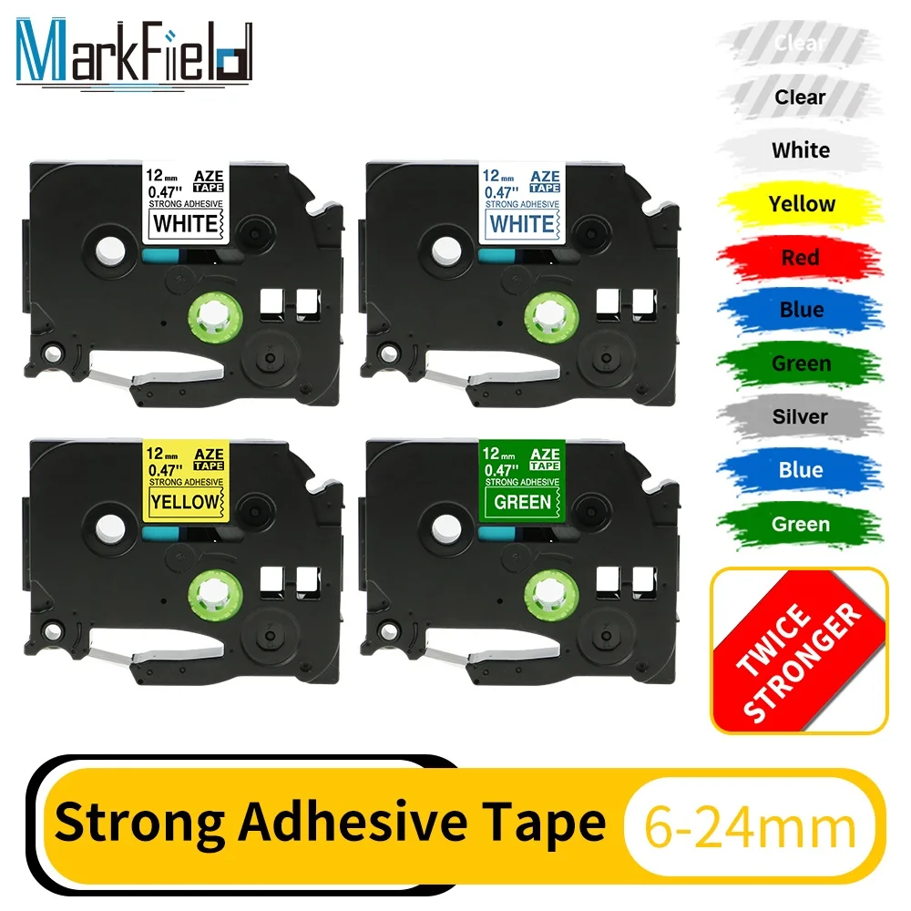 S231 Laminated Strong Adhesive Label Tape 12mm 18mm 24m Compatible for Brother Label Maker Label Printer PTH110 PTE550W tze-S231
S231 Laminated Strong Adhesive Label Tape 12mm 18mm 24m Compatible for Brother Label Maker Label Printer PTH110 PTE550W tze-S231