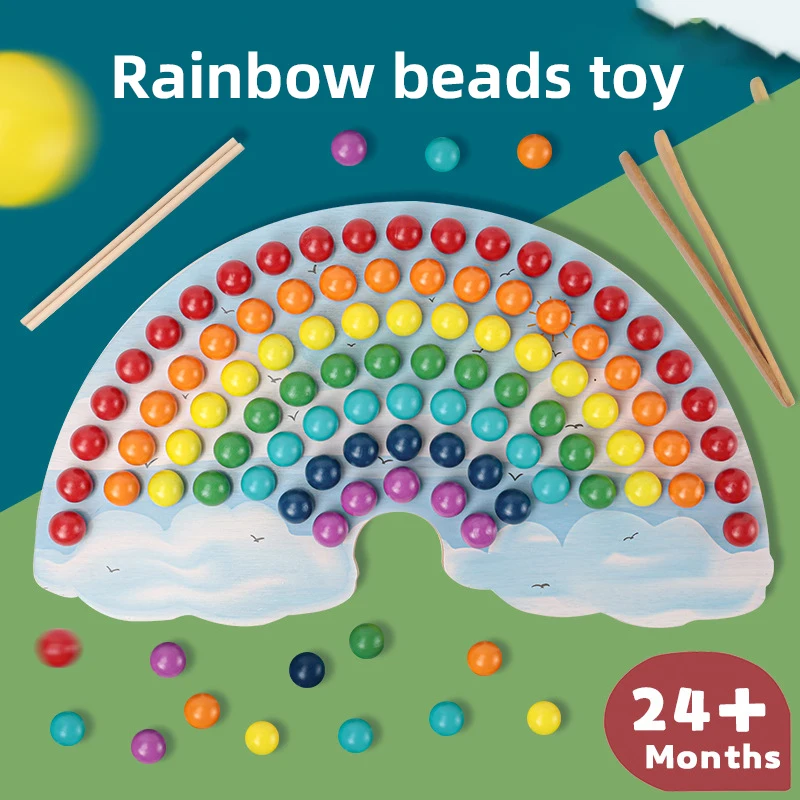 Rainbow Board Baby Montessori Benefits Chi Wooden Toys Color Classification Sensory Children's Toys Christmas Gifts
Rainbow Board Baby Montessori Benefits Chi Wooden Toys Color Classification Sensory Children's Toys Christmas Gifts