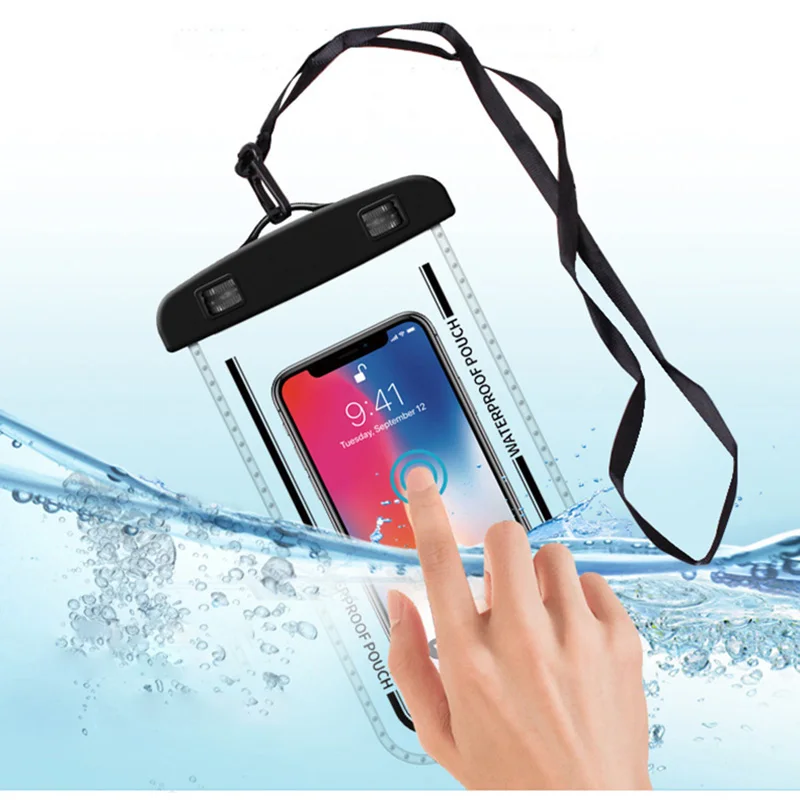 Universal Waterproof Phone Bag For Swimming Diving Bags Mobile Phone Swimming Pouch Case Sports Beach Pool 7 inch
Universal Waterproof Phone Bag For Swimming Diving Bags Mobile Phone Swimming Pouch Case Sports Beach Pool 7 inch