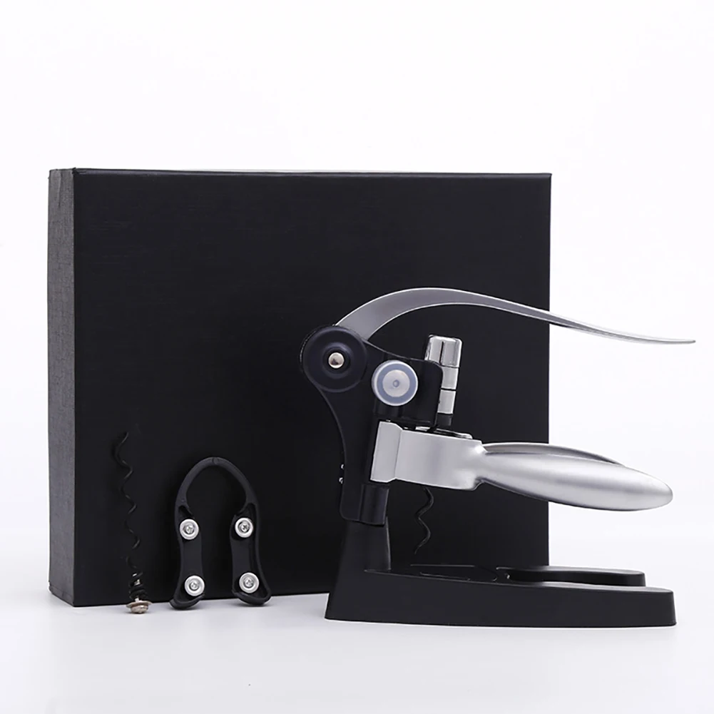 Wine Bottle Opener Corkscrew Zinc Alloy Lever Corkscrew Mildew Proof Anti-Slip Kitchen Gadgets For Bar Hotel Outdoor Picnic
Wine Bottle Opener Corkscrew Zinc Alloy Lever Corkscrew Mildew Proof Anti-Slip Kitchen Gadgets For Bar Hotel Outdoor Picnic