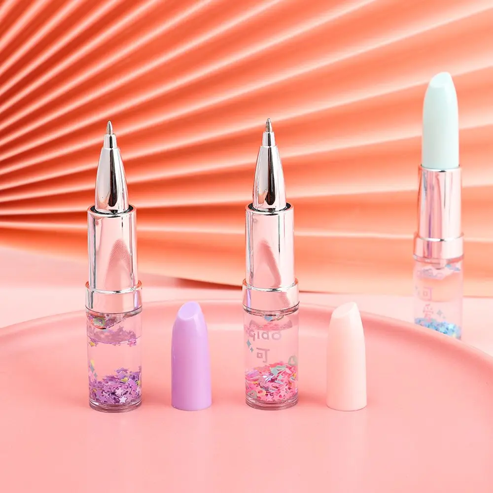 Supplies School Gifts Quicksand Cartoon Ball-point Pen Lipstick Shape Pen Glitter Gel Stationery 0.5mm Signature Pens
Supplies School Gifts Quicksand Cartoon Ball-point Pen Lipstick Shape Pen Glitter Gel Stationery 0.5mm Signature Pens
