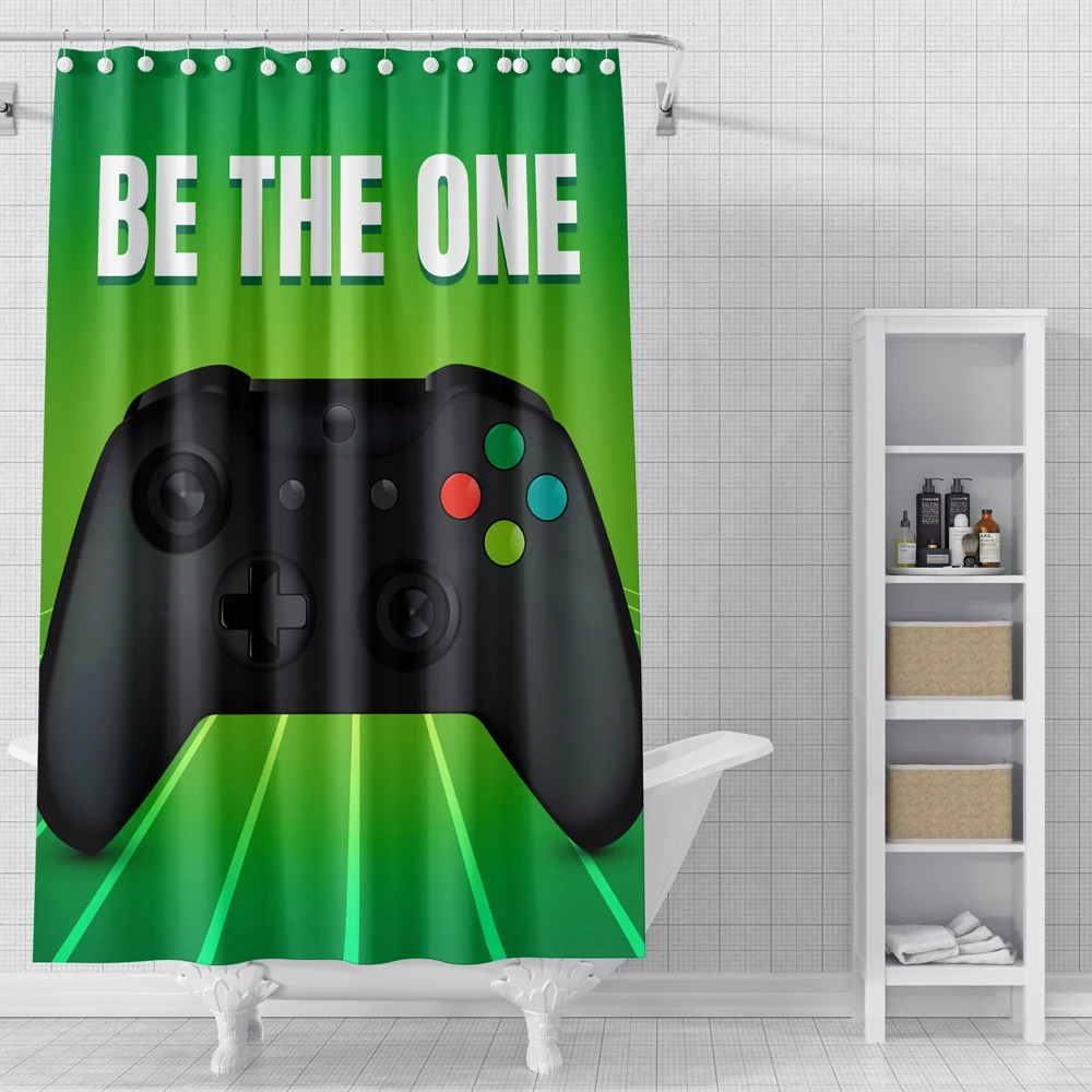 Game Console Shower Curtain Creative Gamepad Bath Curtain Polyerster Shower Curtain With Hook Waterproof Fabric Bathroom Curtain
Game Console Shower Curtain Creative Gamepad Bath Curtain Polyerster Shower Curtain With Hook Waterproof Fabric Bathroom Curtain
