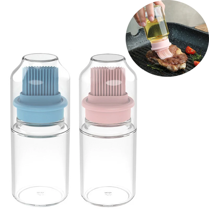 Barbecue Oil Brush Portable BBQ Oil Bottle with Brush Integrated Kitchen Seasoning Bottle for Honey Brush Pancakes Tools Gadgets
Barbecue Oil Brush Portable BBQ Oil Bottle with Brush Integrated Kitchen Seasoning Bottle for Honey Brush Pancakes Tools Gadgets