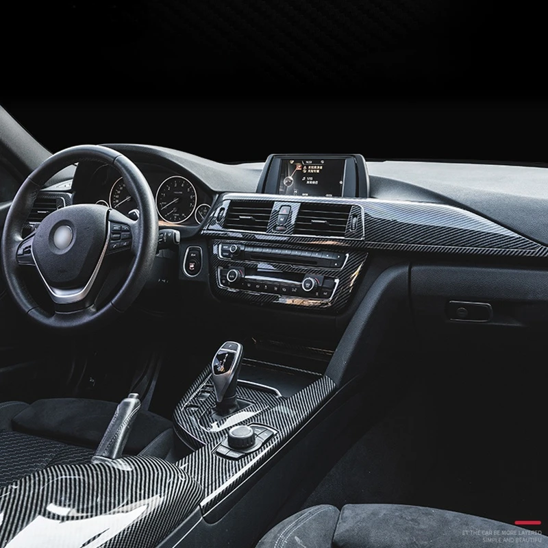 Carbon Fiber Pattern Car Stickers Gear Shift Panel Cover Interior Trim For BMW F30 F31 F32 F33 F34 F36 3 4 Series 2013-2019 LHD
Carbon Fiber Pattern Car Stickers Gear Shift Panel Cover Interior Trim For BMW F30 F31 F32 F33 F34 F36 3 4 Series 2013-2019 LHD