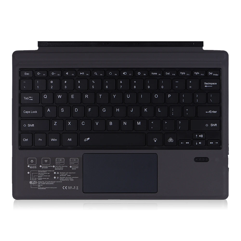 Беспроводная Bluetooth-клавиатура для Microsoft Surface Pro3 / 4 / Pro5 / Pro6 / Pro 7, клавиатура для планшета
Беспроводная Bluetooth-клавиатура для Microsoft Surface Pro3 / 4 / Pro5 / Pro6 / Pro 7, клавиатура для планшета