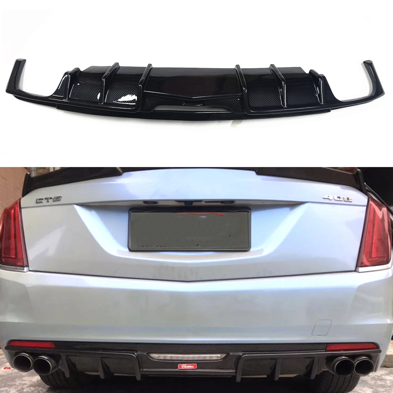 Задний диффузор для Cadillac CT6 2016-2020, бампер, губа, спойлер из углеродного волокна, комплект для ремонта ботинка, защита корпуса, разделитель, сп...
Задний диффузор для Cadillac CT6 2016-2020, бампер, губа, спойлер из углеродного волокна, комплект для ремонта ботинка, защита корпуса, разделитель, сп...