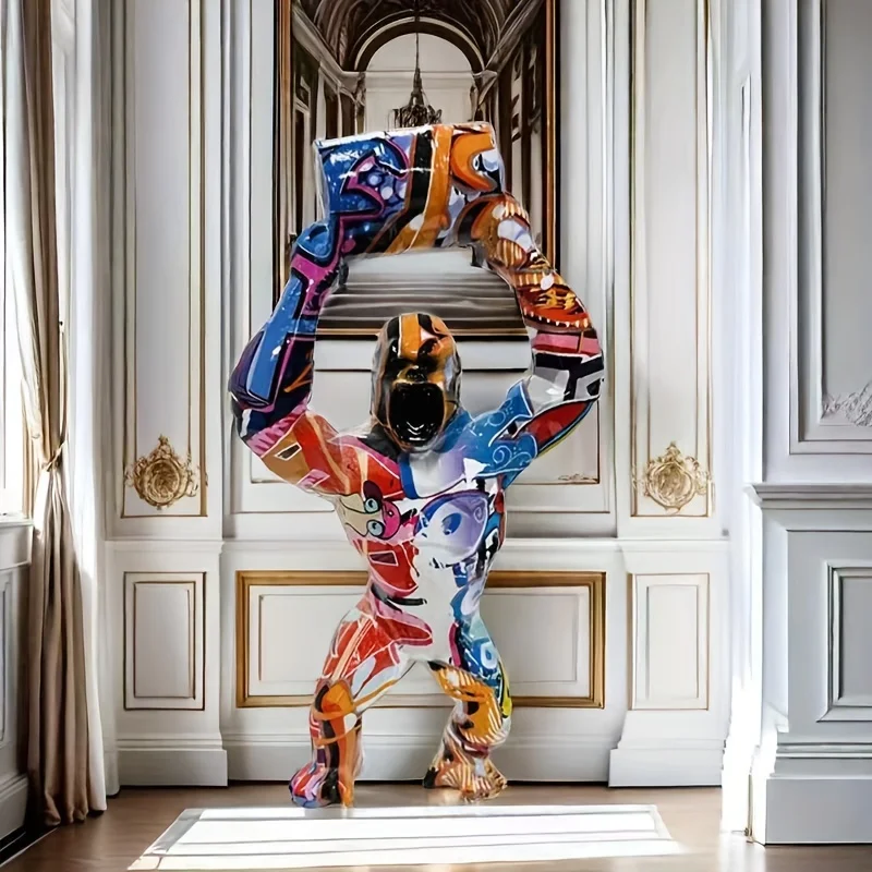 Скульптура орангутана из смолы
Скульптура орангутана из смолы