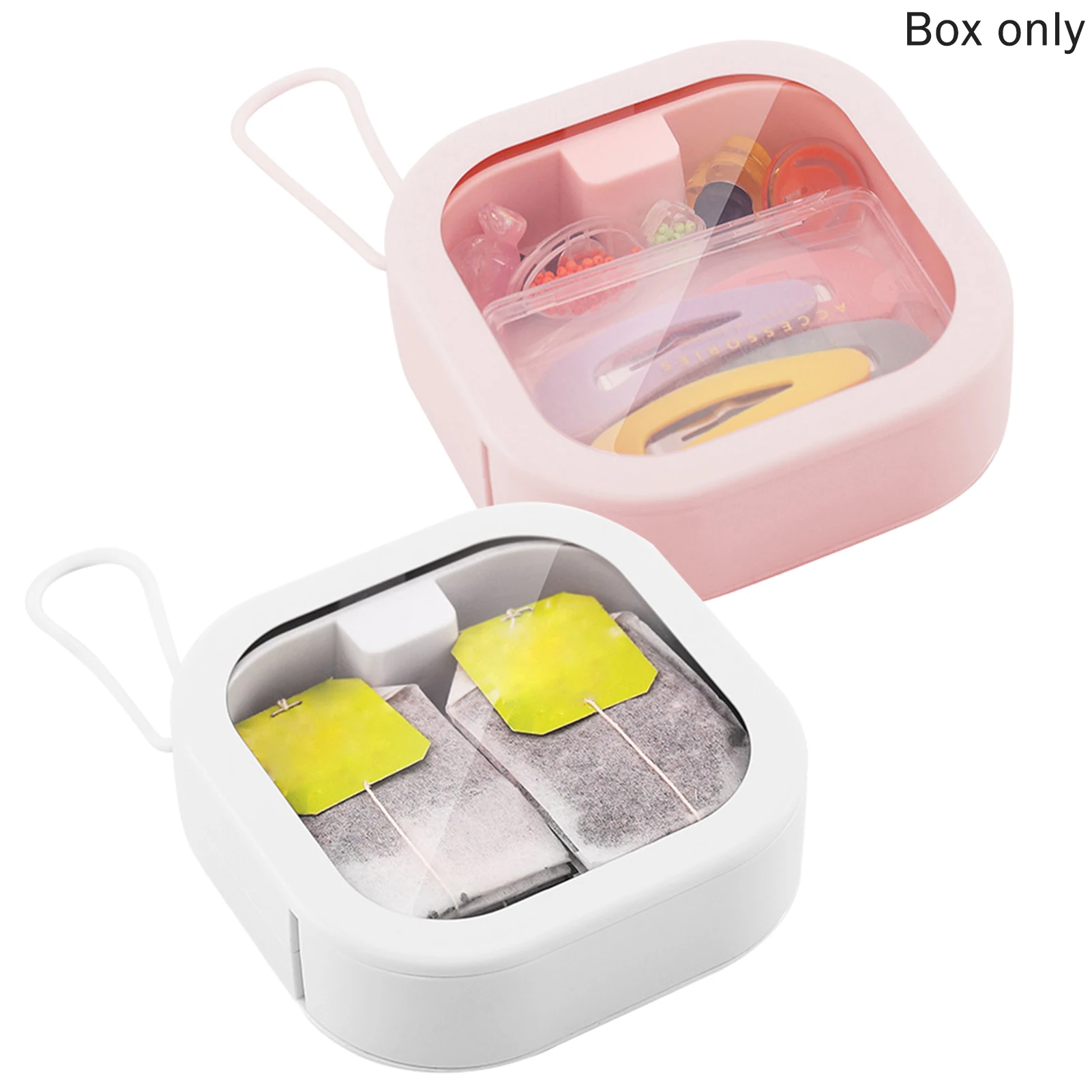 2pcs Dust Proof Hair Tie Organizer With Silicone Strap Travel Storage Case Jewelry Box Waterproof Multifunction Press To Open
2pcs Dust Proof Hair Tie Organizer With Silicone Strap Travel Storage Case Jewelry Box Waterproof Multifunction Press To Open