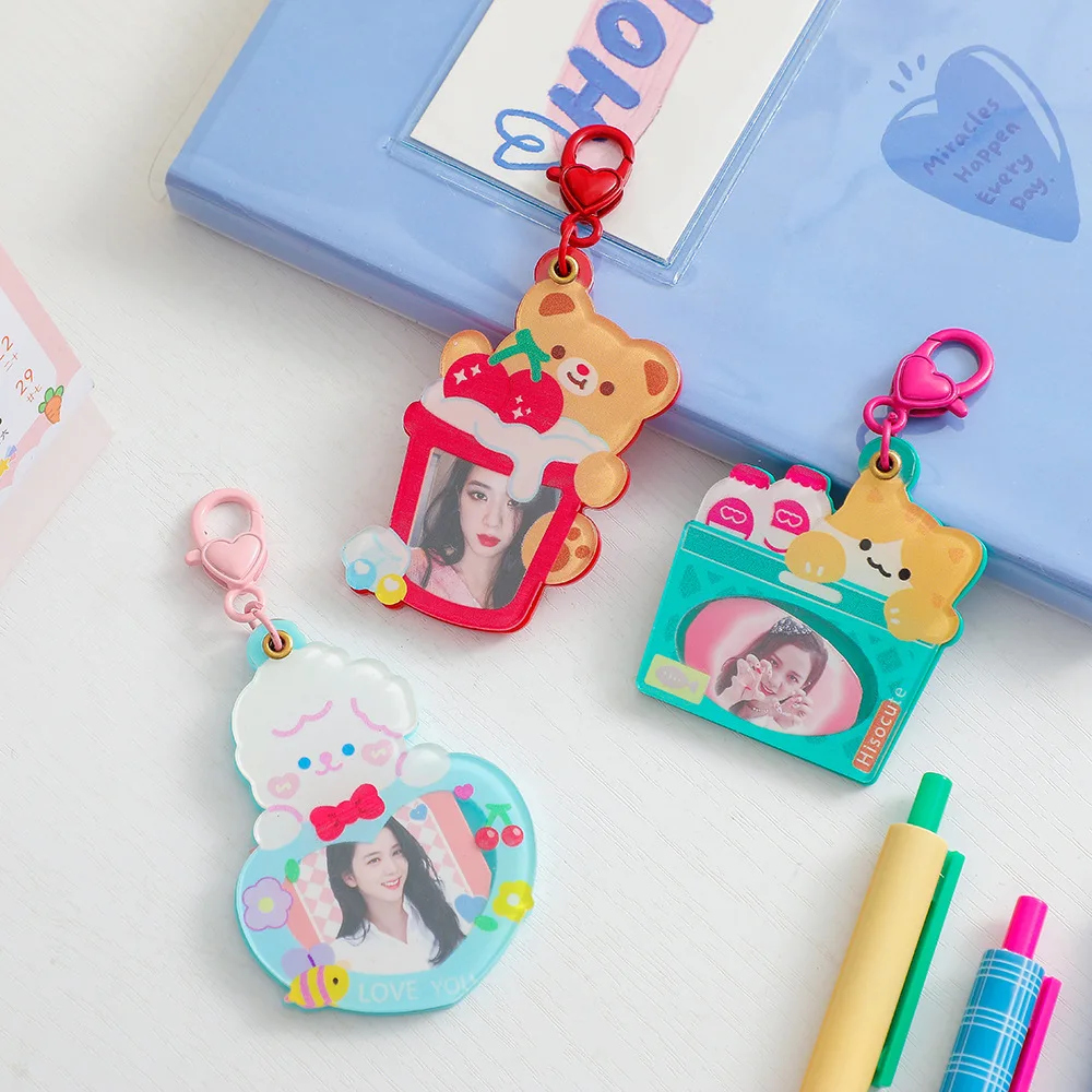 Kpop Idol Mini Photocard Holder Cartoon Cute Photo Card Holder Ins Card Cover Kawaii Card Sleeve Bag Pendant
Kpop Idol Mini Photocard Holder Cartoon Cute Photo Card Holder Ins Card Cover Kawaii Card Sleeve Bag Pendant