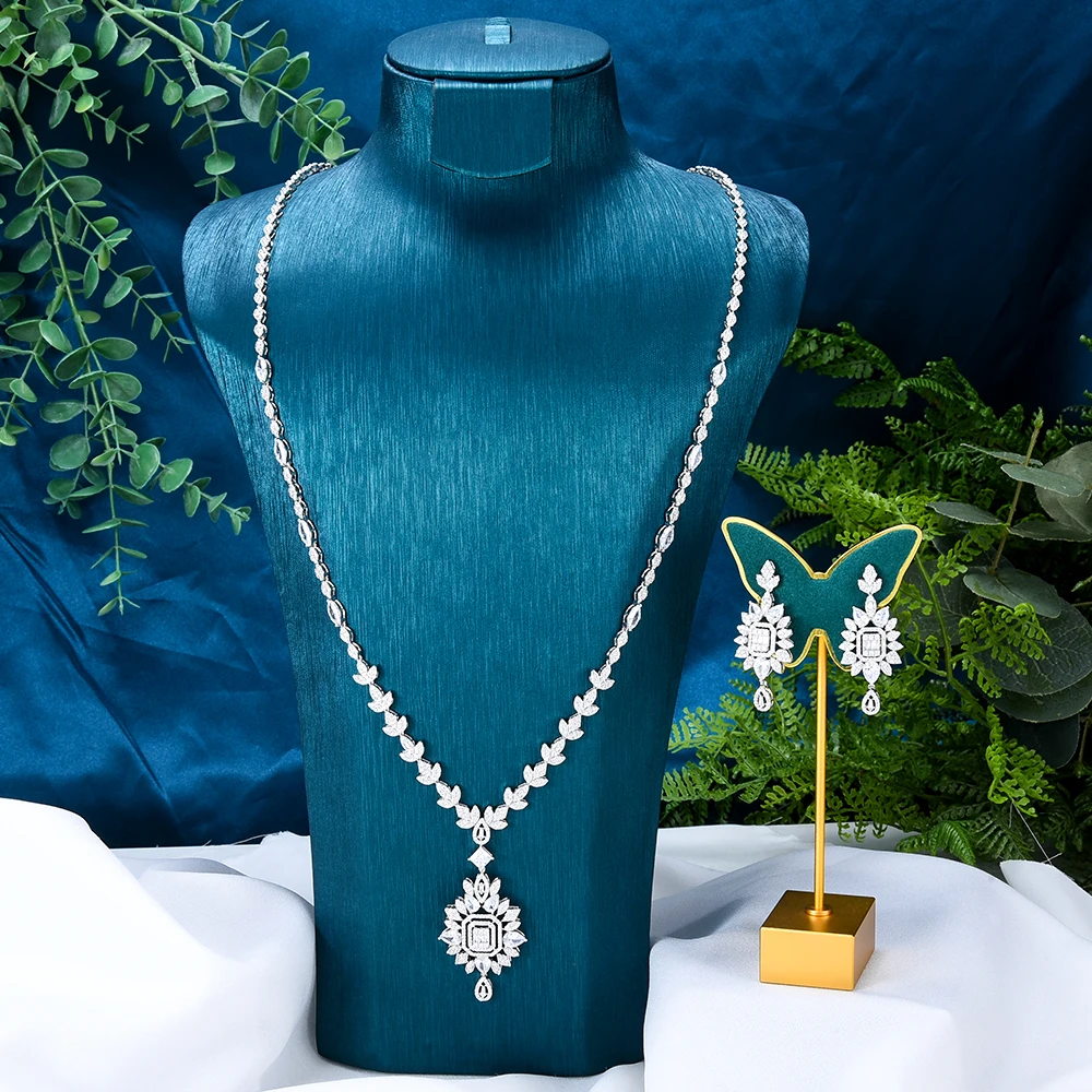 GODKI Brand New Luxury Gorgeous Shiny Long Necklace Earrings For Women Bridal Wedding Cubic Zirconia Party Costume Jewelry Sets
GODKI Brand New Luxury Gorgeous Shiny Long Necklace Earrings For Women Bridal Wedding Cubic Zirconia Party Costume Jewelry Sets
