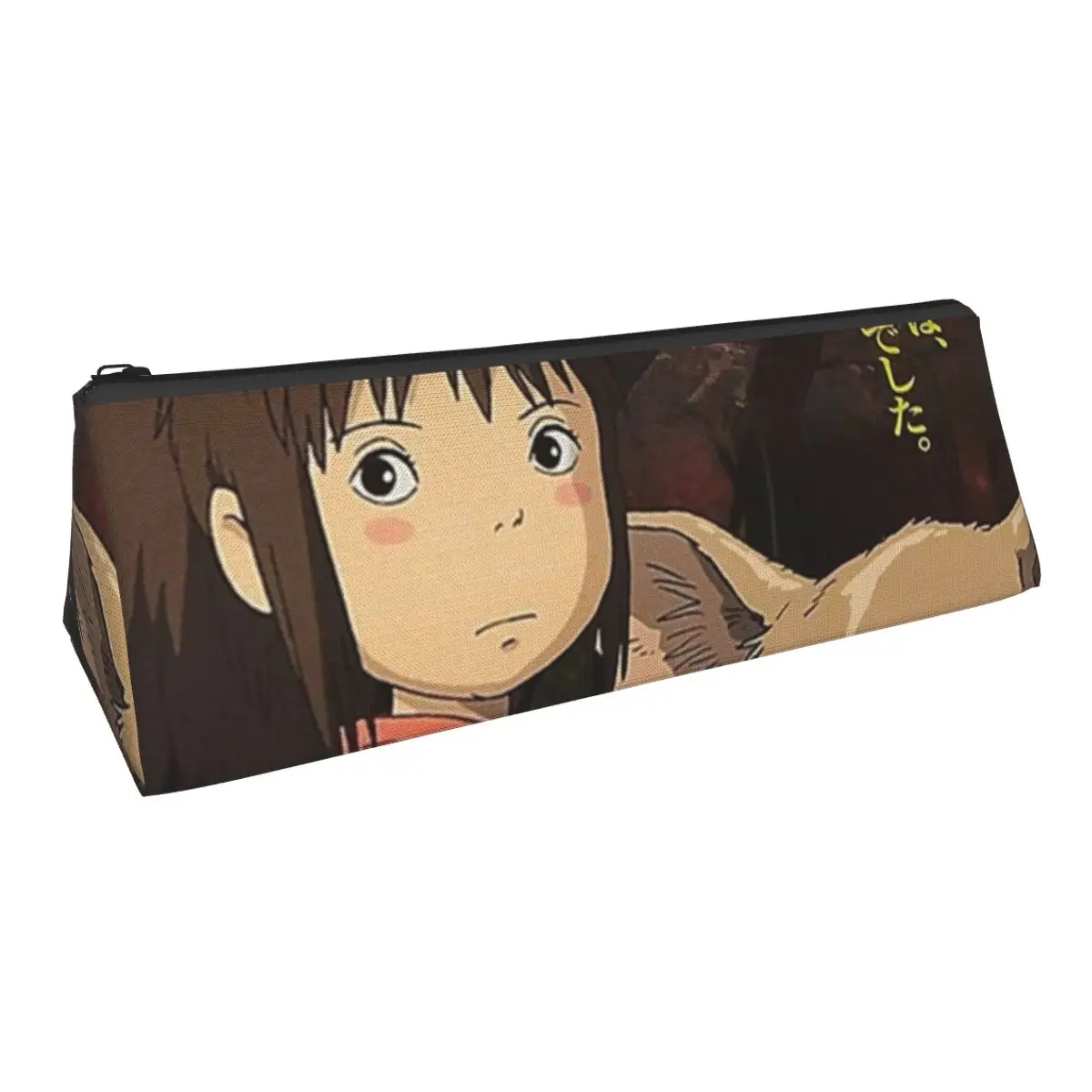 Spirited Away Film Triangle Pencil Case Japanese Anime Print Girls Boys Back to School Pencil Box Cool Zipper Pen Bags
Spirited Away Film Triangle Pencil Case Japanese Anime Print Girls Boys Back to School Pencil Box Cool Zipper Pen Bags