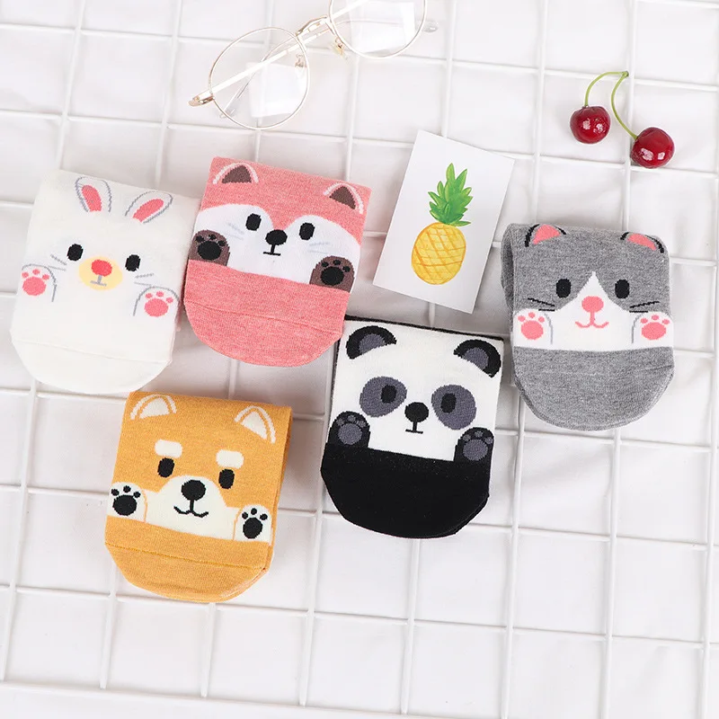 5 Pairs of Autumn and Winter New Short Tube Women's Socks Colorful Cute Funny Cartoon Bear Socks Kawaii Socks Christmas Gifts
5 Pairs of Autumn and Winter New Short Tube Women's Socks Colorful Cute Funny Cartoon Bear Socks Kawaii Socks Christmas Gifts