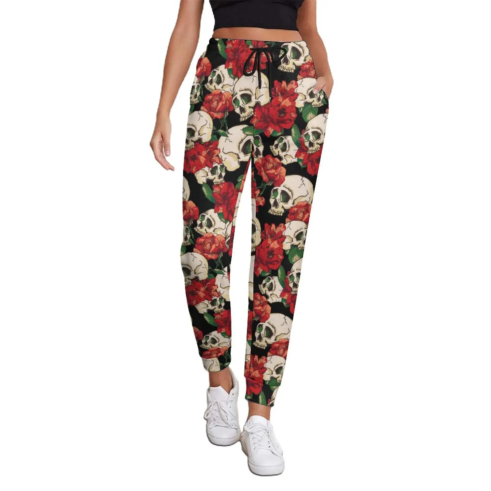 Skeleton Jogger Pants Red Floral Skull Design Vintage Sweatpants Autumn Graphic Street Wear Big Size Trousers Gift
Skeleton Jogger Pants Red Floral Skull Design Vintage Sweatpants Autumn Graphic Street Wear Big Size Trousers Gift