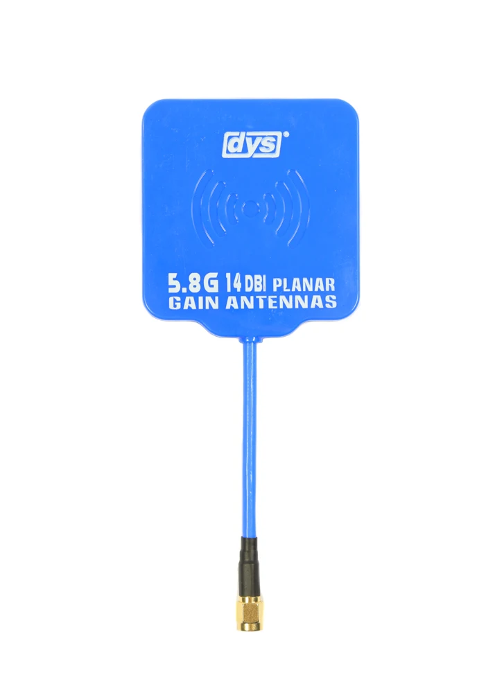 DYS High Gain 14dbi 5.8GHz Directional Planar Patch Antenna RHCP SMA for FPV Freestyle Goggles Little Pilot DIY Parts
DYS High Gain 14dbi 5.8GHz Directional Planar Patch Antenna RHCP SMA for FPV Freestyle Goggles Little Pilot DIY Parts