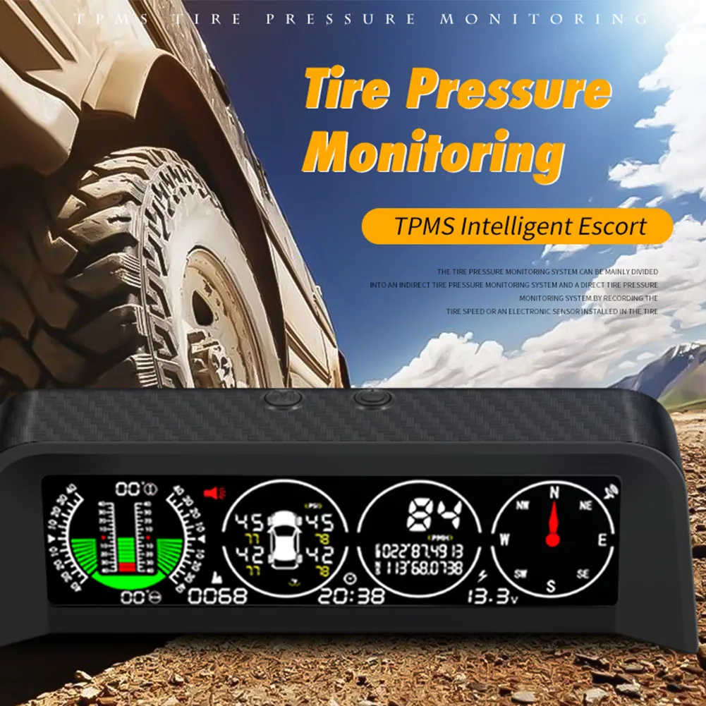 1pc X91TPMS Smart Slope Meter Main Unit For All Vehicle Speed Slope Meter Inclinometer Compass Car Head Up Display Accessories
1pc X91TPMS Smart Slope Meter Main Unit For All Vehicle Speed Slope Meter Inclinometer Compass Car Head Up Display Accessories